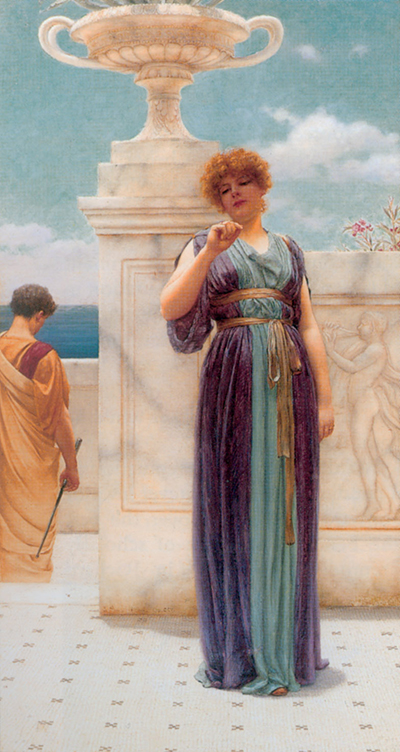 The Engagement Ring John William Godward